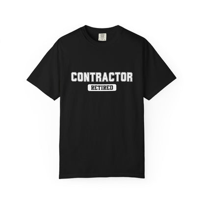 Contractor Retired Gym T-Shirt
