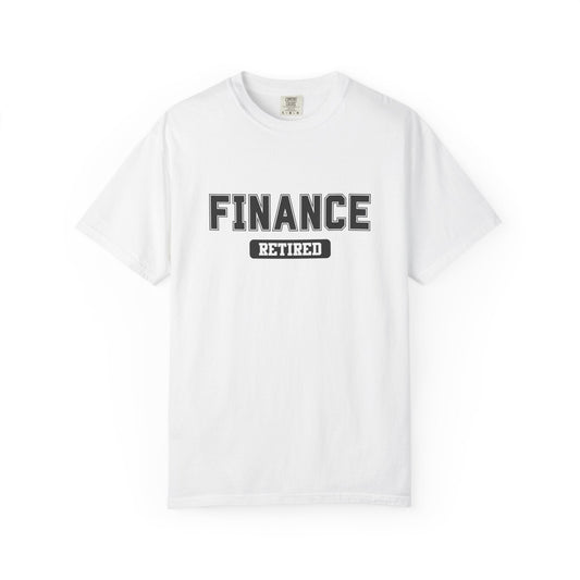 Finance Retired Gym T-Shirt
